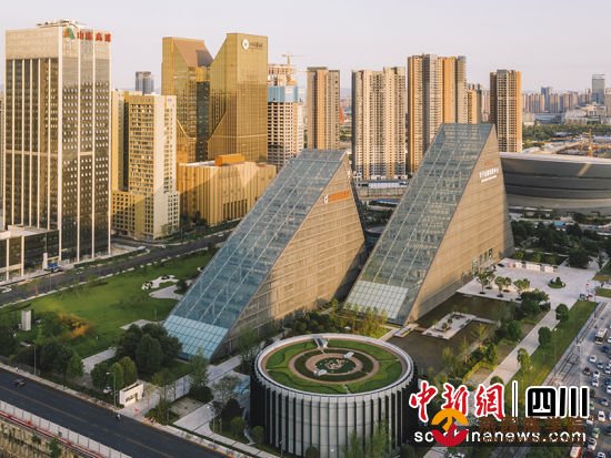 成都交子金融科技中心。成都交子金控集团 供图 